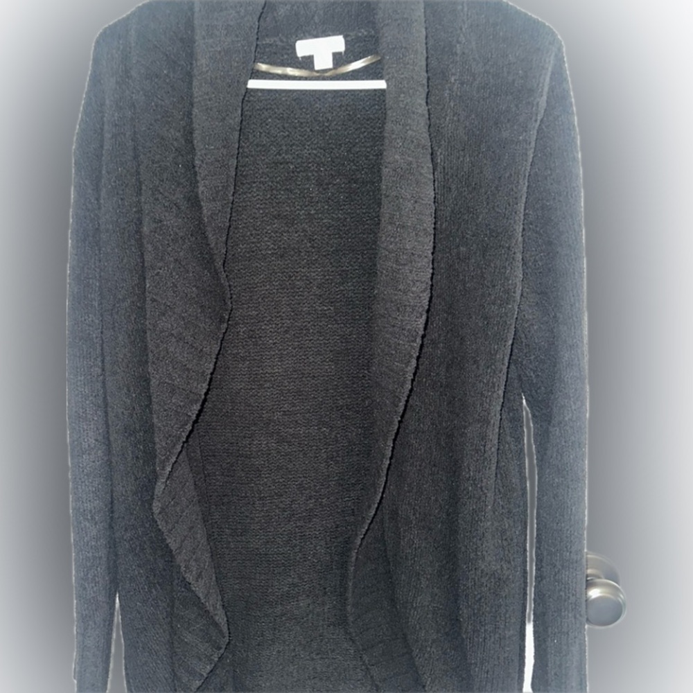 Merona Women's Black Open Front Cardigan